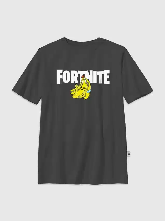 Barn-T-shirt med Fortnite-bananmotiv