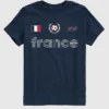 Barn-T-shirt med fotbollströje-motiv från Frankrike