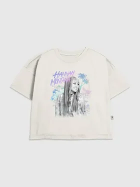 Barn-T-shirt med Hannah Montana-motiv: Beach Vibes