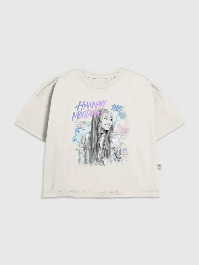 Barn-T-shirt med Hannah Montana-motiv: Beach Vibes