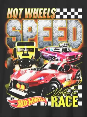 Barn-T-shirt med Hot Wheels Speed-motiv