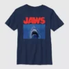Barn-T-shirt med Jaws-motiv