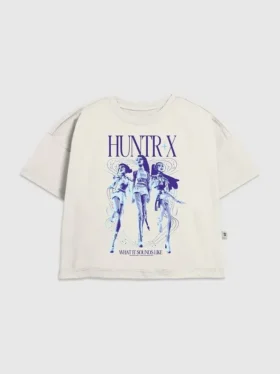 Barn-t-shirt med K-Pop Demon Hunters-motivet ”This is What It Sounds Like”
