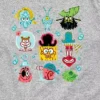 Barn-T-shirt med kort ärm och rutmönster från filmen ”Spongebob: Jakten på Squarepants”