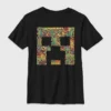 Barn-T-shirt med Minecraft-motiv