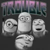 Barn-T-shirt med Minions-motiv