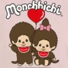 Barn-T-shirt med Monchhichi-motiv