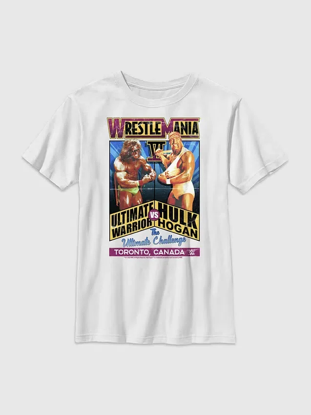 Barn-T-shirt med motiv av WWE Ultimate Warrior