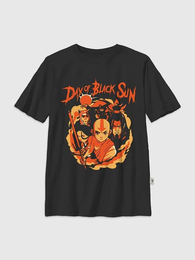 Barn-T-shirt med motiv från Avatar: The Last Airbender – Black Sun
