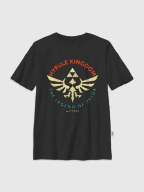 Barn-T-shirt med motiv från Nintendo Zelda: Hyrule Kingdom