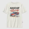 Barn-T-shirt med Nascar Retro Racer-motiv