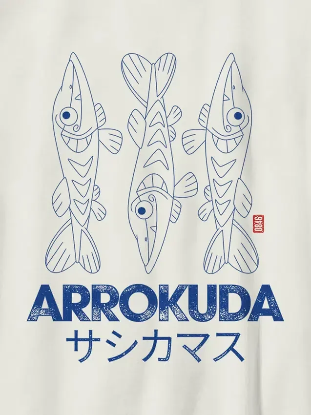 Barn-T-shirt med Pokémon Arrokuda-motiv