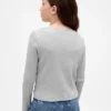 Barn-T-shirt med rosett vid halsen