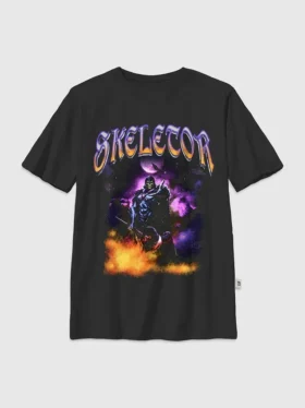Barn-T-shirt med Skeletor Night-motiv från Masters of the Universe