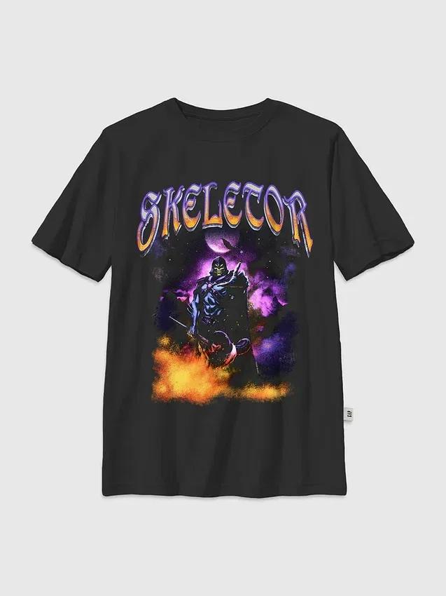 Barn-T-shirt med Skeletor Night-motiv från Masters of the Universe