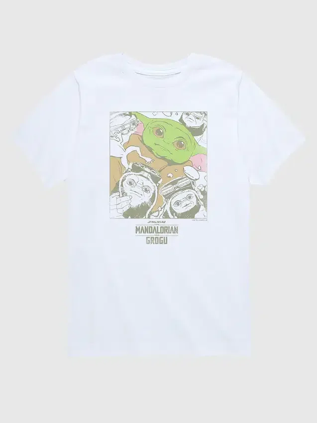 Barn-T-shirt med Star Wars-motiv: Grogu och vänner