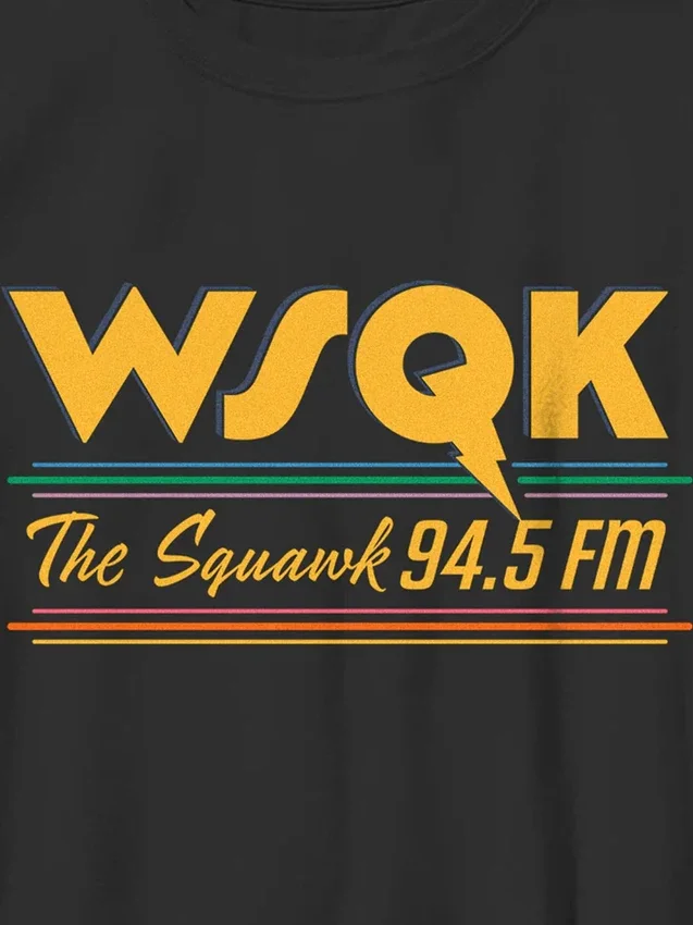 Barn-T-shirt med ”Stranger Things: The Squawk”-motiv