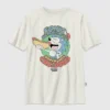 Barn-t-shirt med tryck av Sonic the Hedgehog och Chilidogs