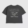 Barn-T-shirt med tryck av vildhästar i Montana
