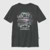 Barn-t-shirt med överdimensionerat tryck: General Motors Pastel Trucks
