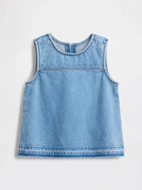 Barn-tanktop i denim