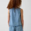 Barn-tanktop i denim