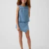 Barn-tanktop i denim