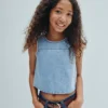 Barn-tanktop i denim