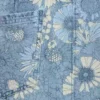Barnkjol i denim med blommönster