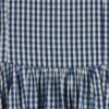 Barnklänning i gingham-denim