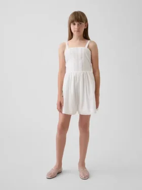 Barnromper med spetskant