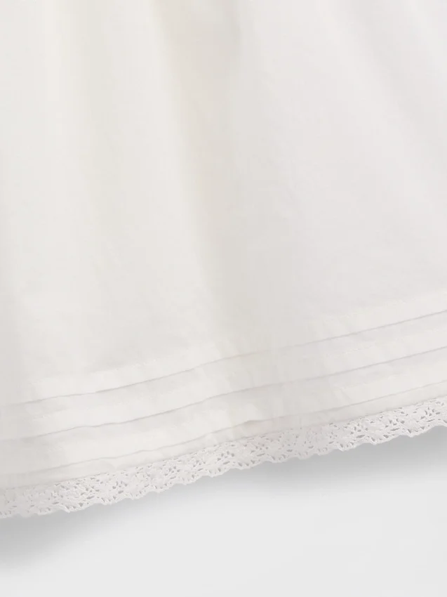 Barnromper med spetskant