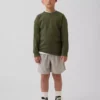 Barnshorts i avslappnad passform med snabbtorkande material