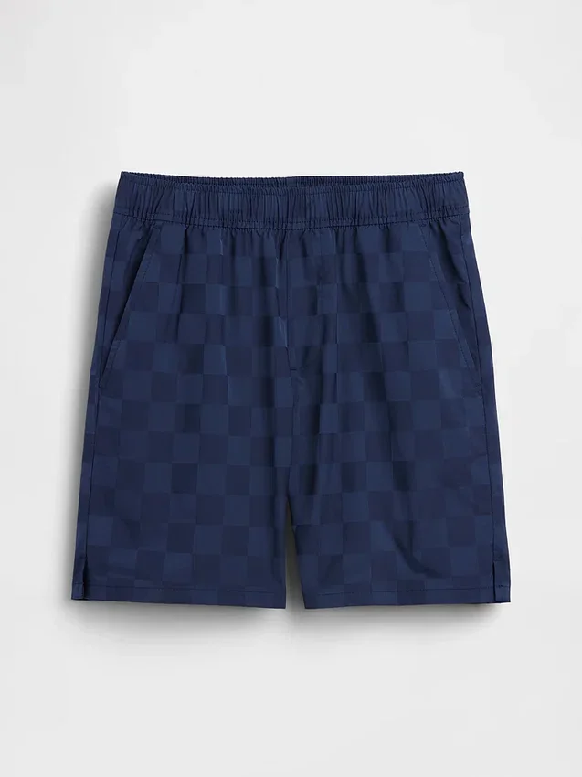 Barnshorts i avslappnad passform med snabbtorkande material