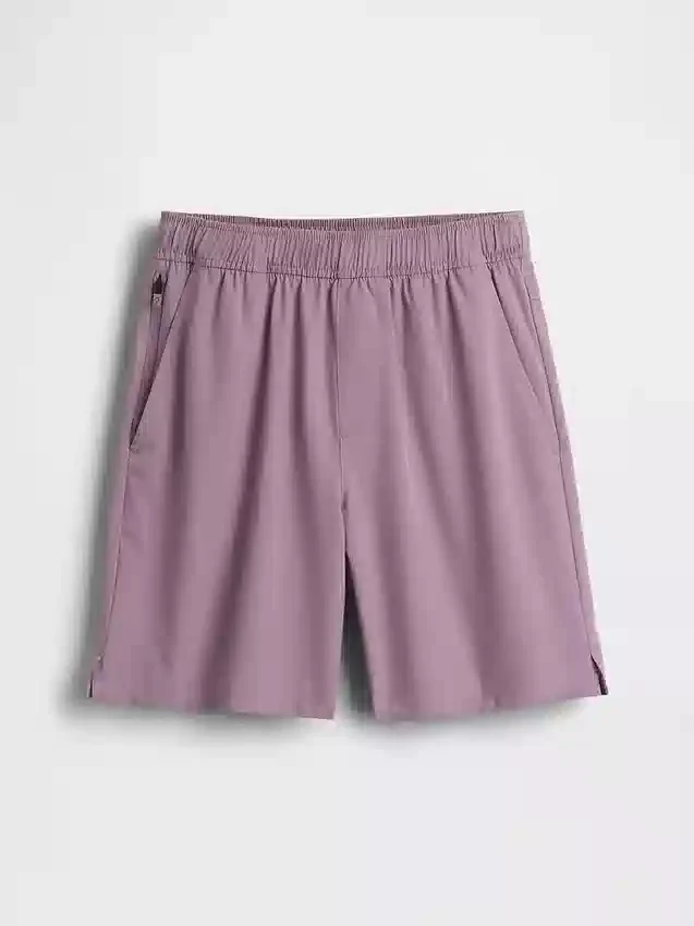 Barnshorts i avslappnad passform med snabbtorkande material