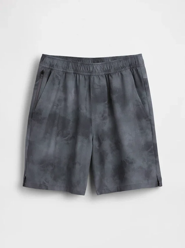 Barnshorts i avslappnad passform med snabbtorkande material