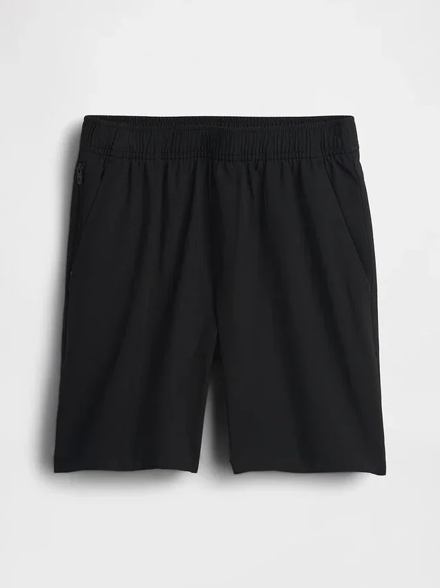 Barnshorts i avslappnad passform med snabbtorkande material