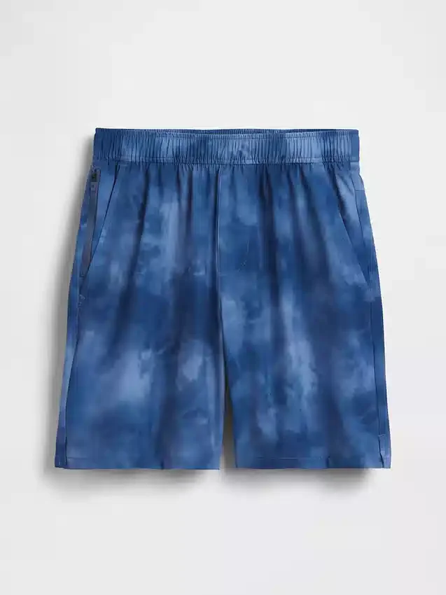 Barnshorts i avslappnad passform med snabbtorkande material