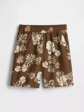 Barnshorts i avslappnad passform med snabbtorkande material