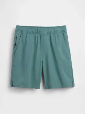 Barnshorts i avslappnad passform med snabbtorkande material