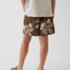 Barnshorts i avslappnad passform med snabbtorkande material