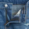Barnshorts i denim med låg midja och ultramjuk passform