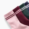 Barnstrumpor med varsity-ränder (4-pack)