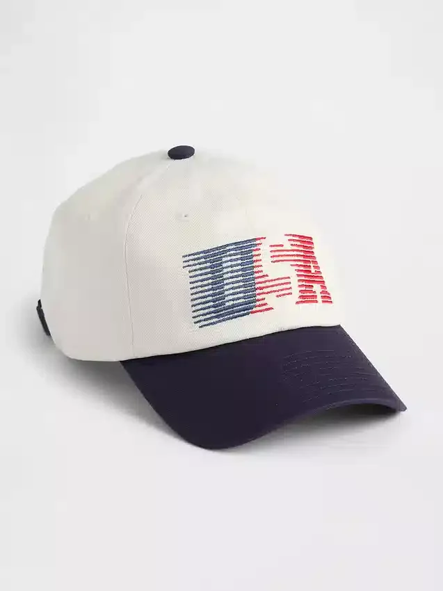 Baseballkeps för vuxna med Team USA-motiv