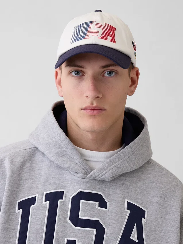 Baseballkeps för vuxna med Team USA-motiv