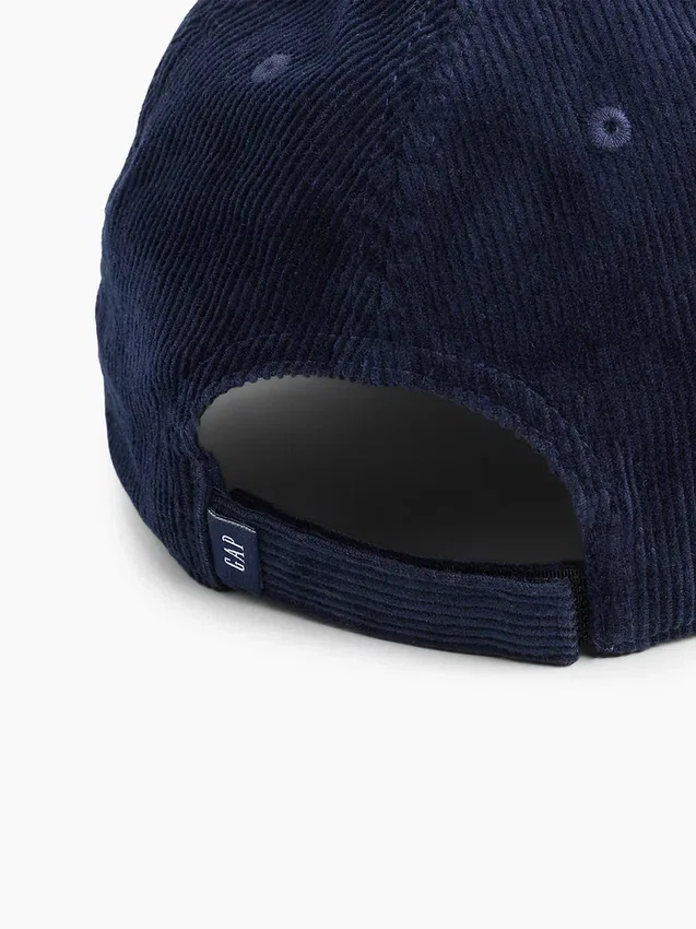 Baseballkeps i corduroy för barn