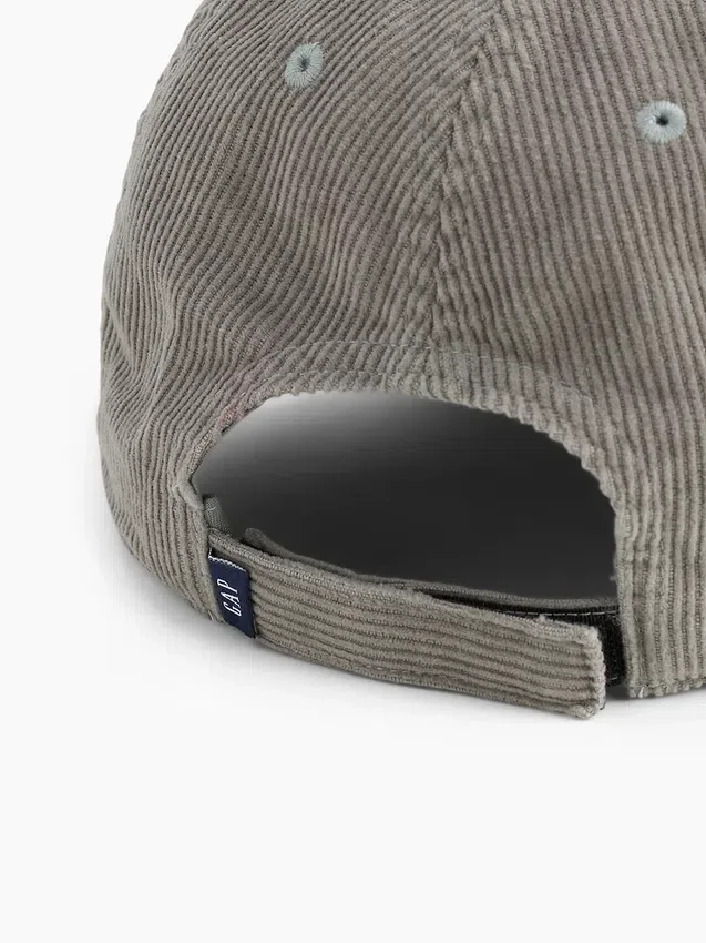 Baseballkeps i corduroy för barn
