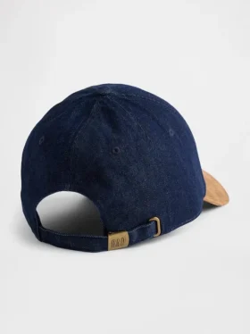 Baseballkeps i denim och corduroy