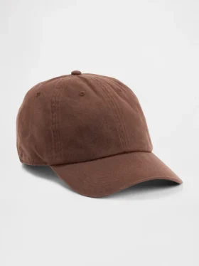 Baseballkeps i vaxad canvas