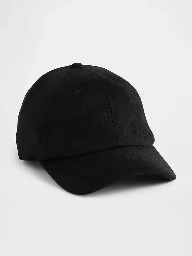 Baseballkeps i veganskt mocka